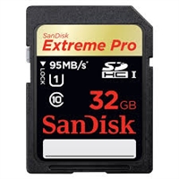 SanDisk 32GB 95MB/s - SDHC