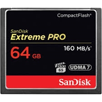 SanDisk 64GB 160MB/s - CF