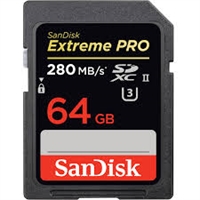 SanDisk 64GB 280MB/s - SDXC