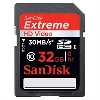 SanDisk Extreme 32 gb Class 10